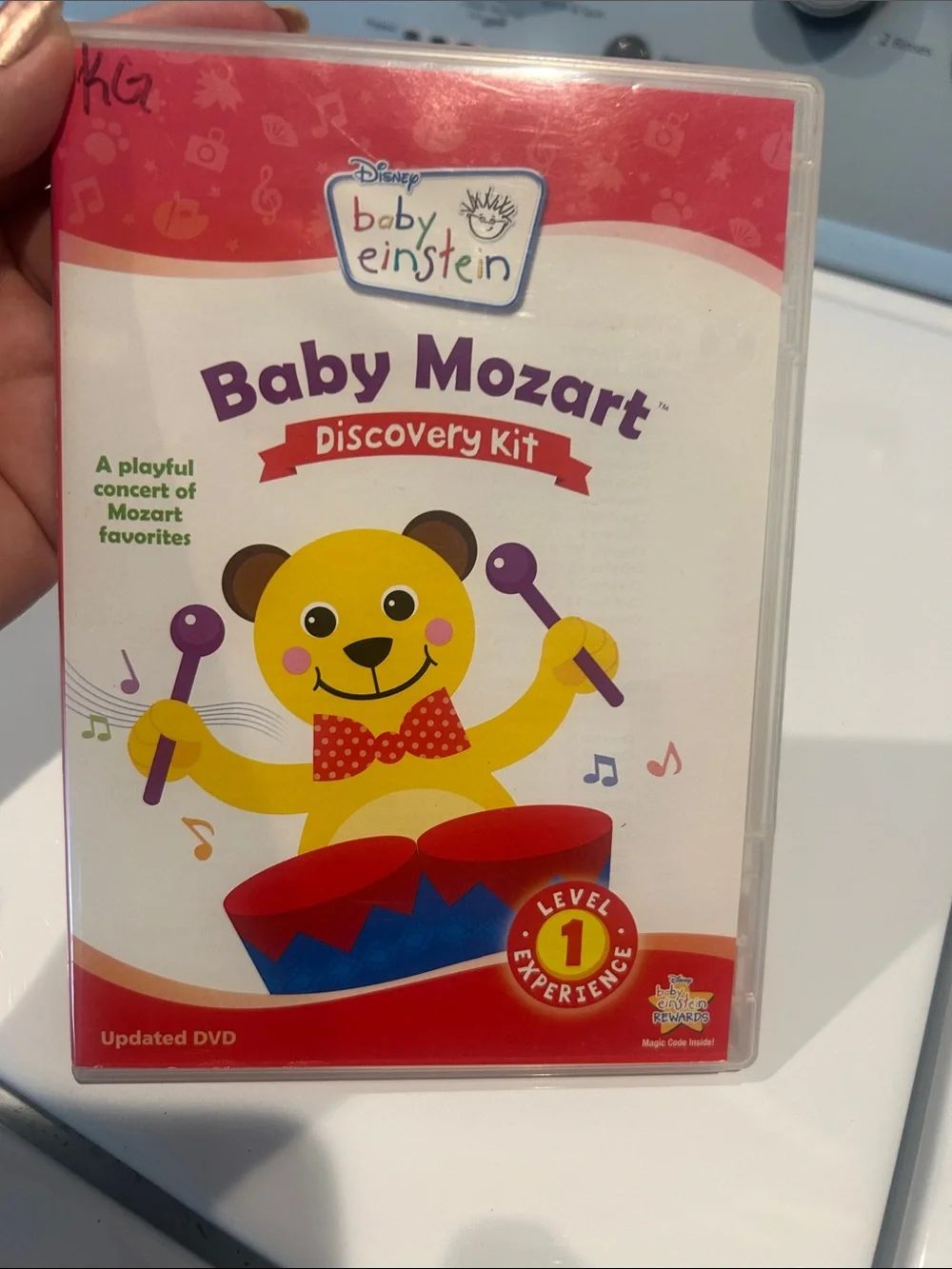 Baby Einstein Baby Mozart Discovery Kit DVD – Red and Yellow